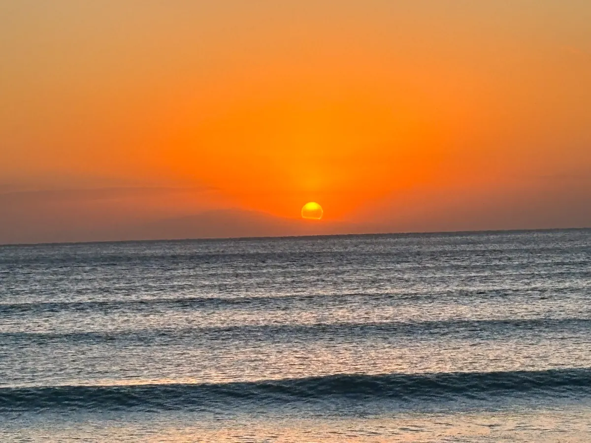 ある日の夕陽