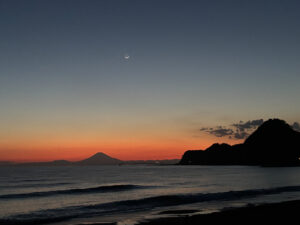 幻想的な夕焼け